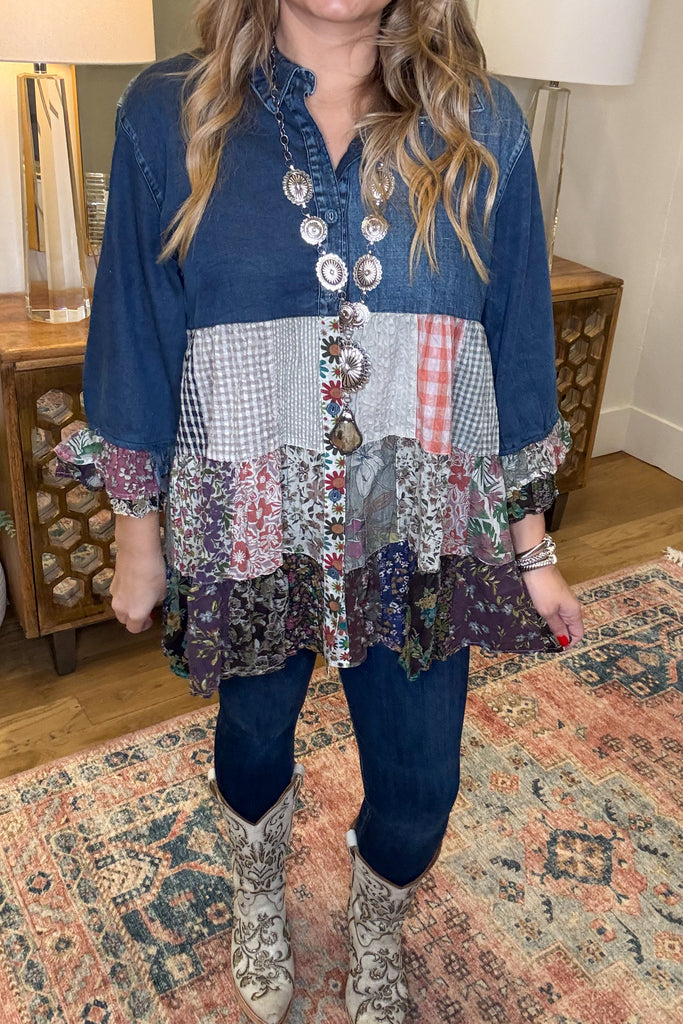Just My Style Tunic - Vintage - 100% Cotton