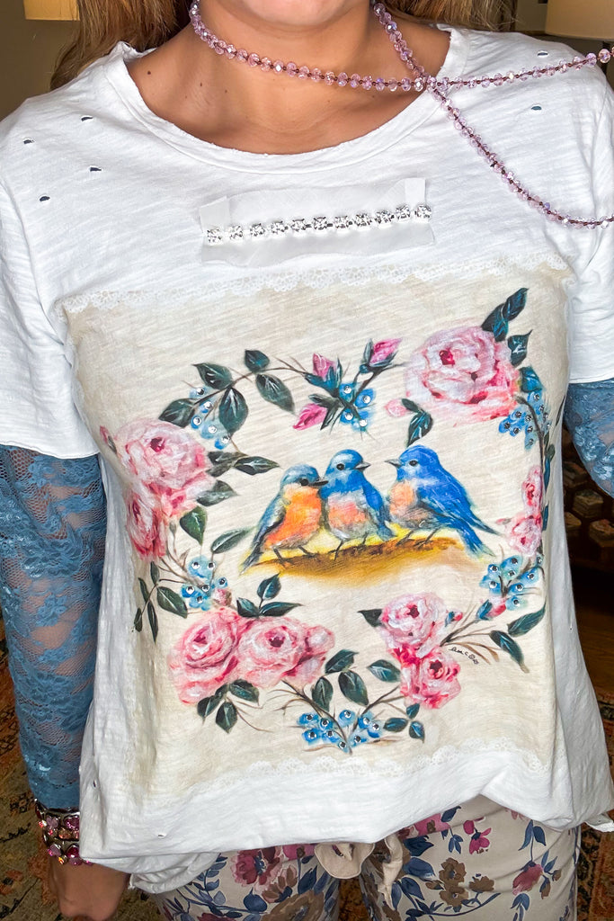 Blue Lace Mesh