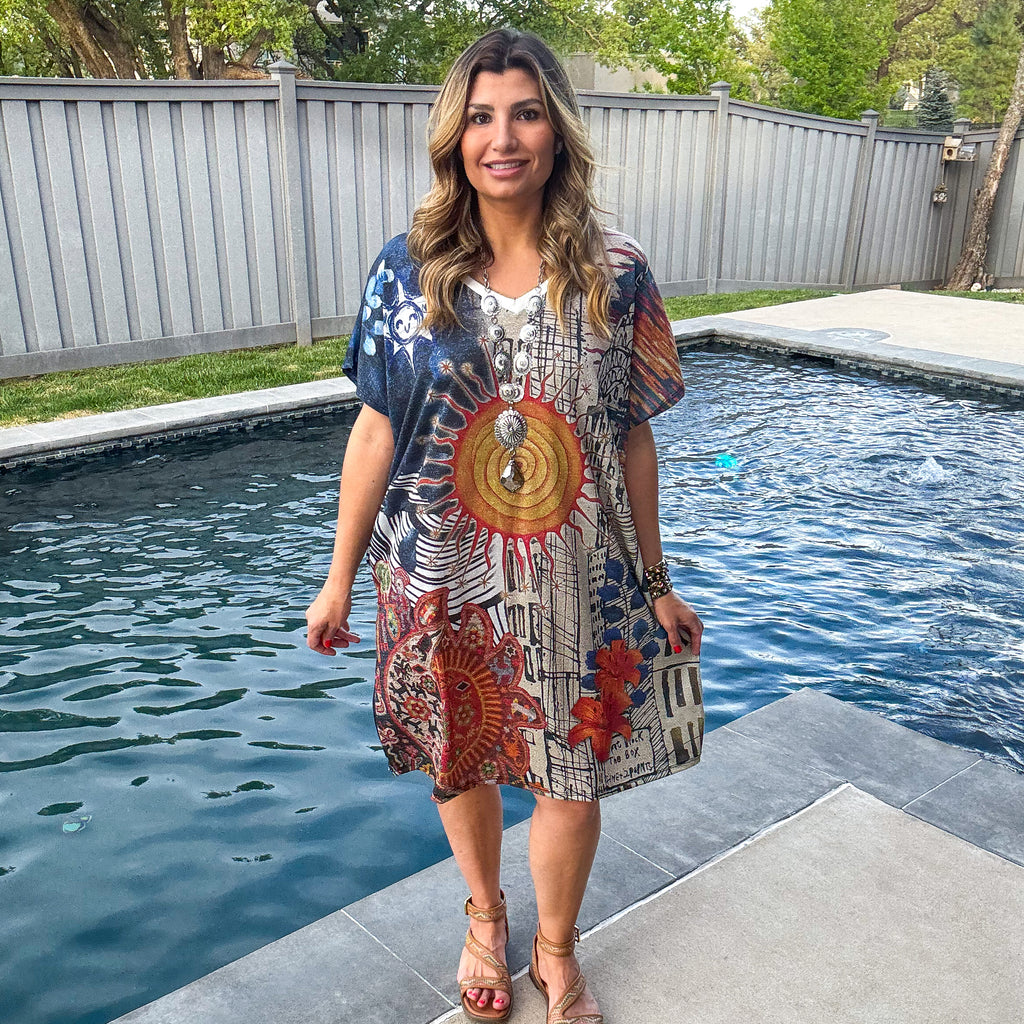 Sole d’Arte Italian Tunic Dress - Made in Italy