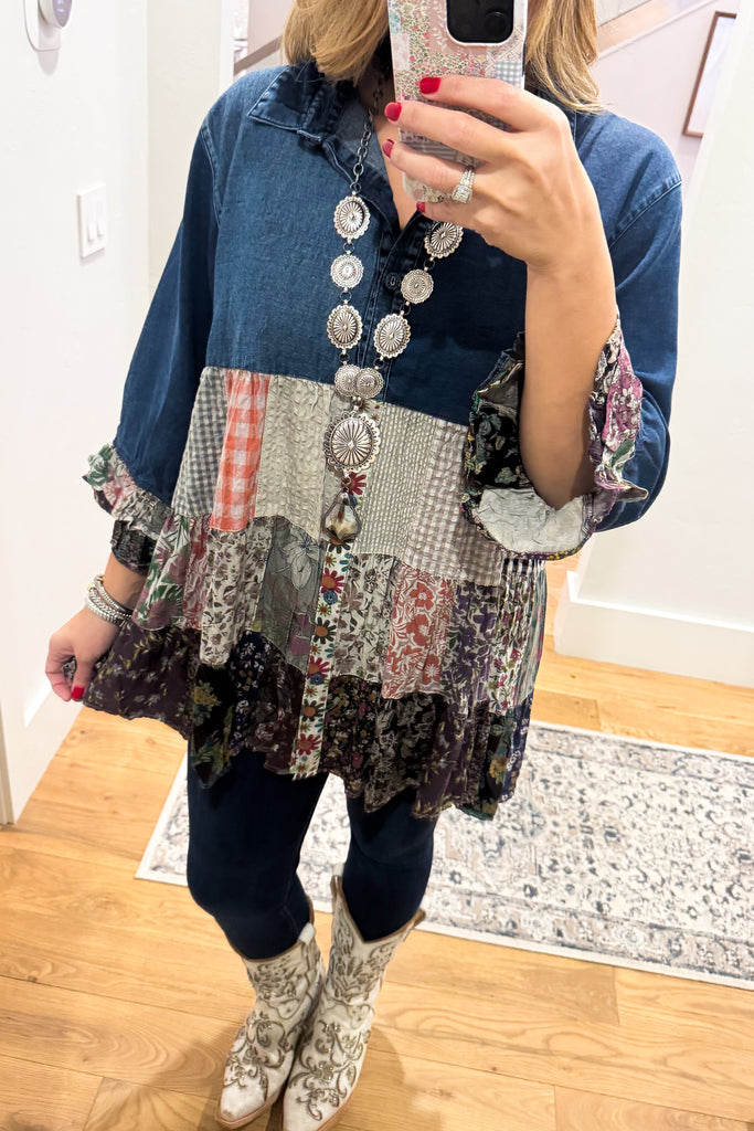 Just My Style Tunic - Vintage - 100% Cotton