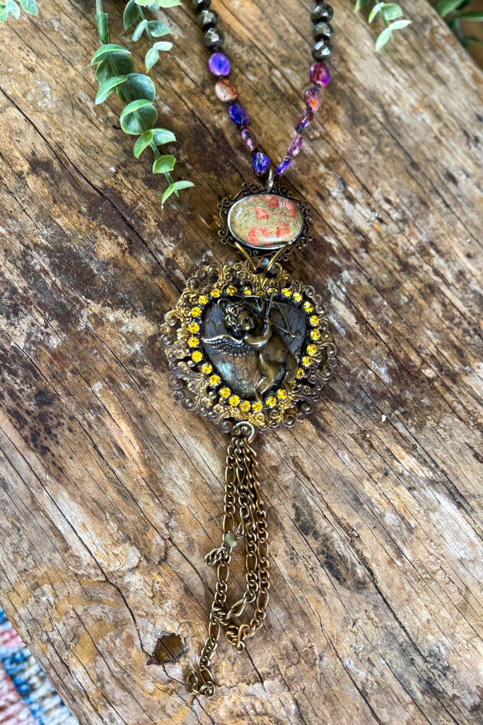 One of a Kind HANDMADE JG Necklace
