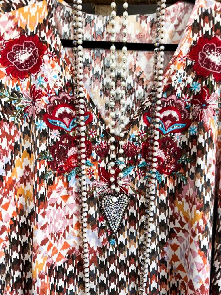 Rustic Memories Oversized Top - Multi