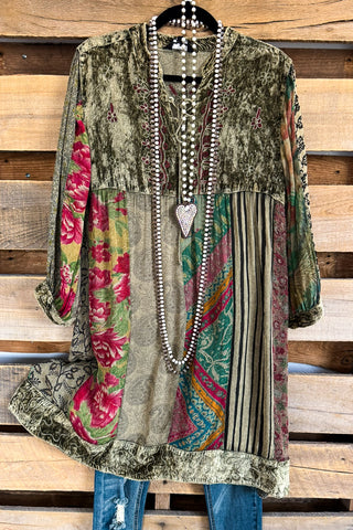 Extender: Slip on Tank/Tunic - Antique Blue