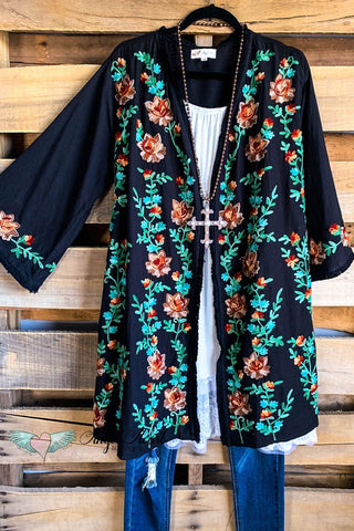 Everything Is Alright OVERSIZED Kimono - Mocha