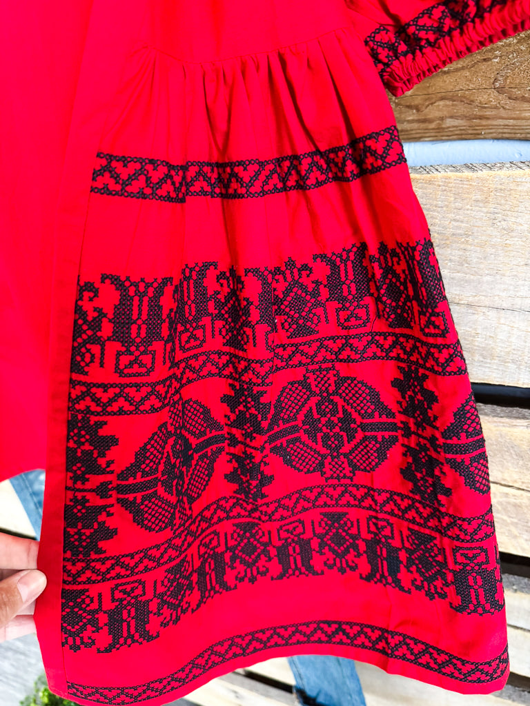 AHB EXCLUSIVE: Love For Fashion Dress - Red