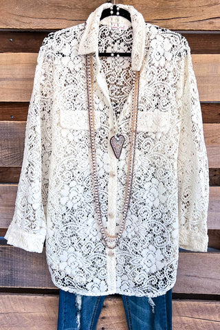 Whispers In The Wind Cardigan - White