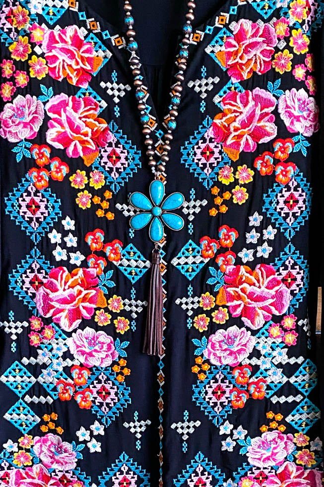 AHB EXCLUSIVE: Here We Go Again Blouse - Black - SALE