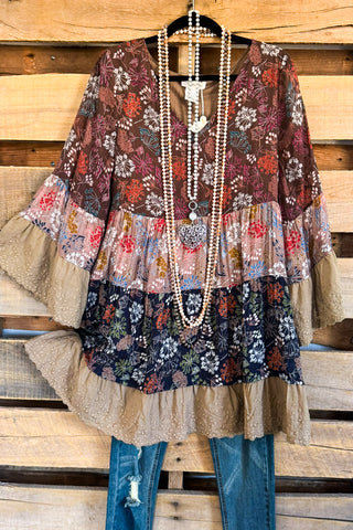 Birds Of A Feather Kimono - Black - 100% COTTON