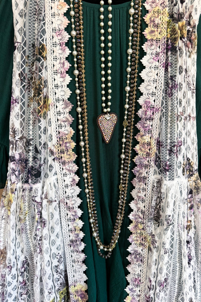 AHB EXCLUSIVE: Brighten My Day Vest - Ivory/Yellow.