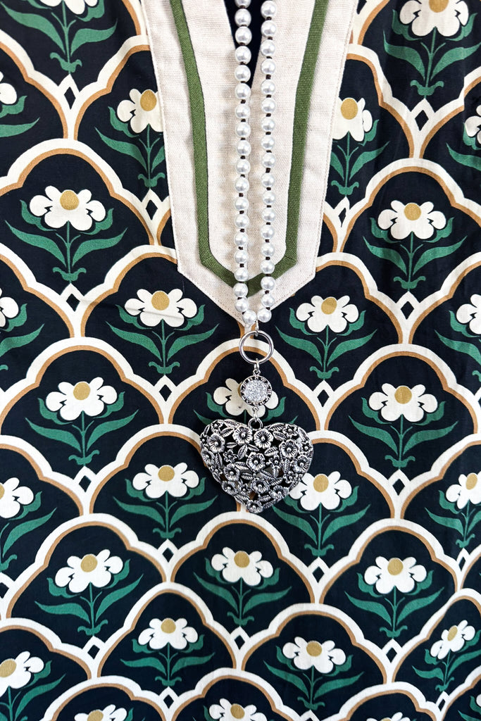 Evening Mood Dress - Black -Cotton Blend