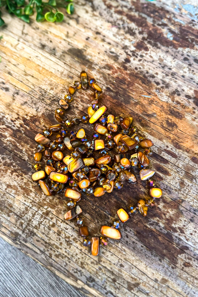 On The Town Necklace - Mocha