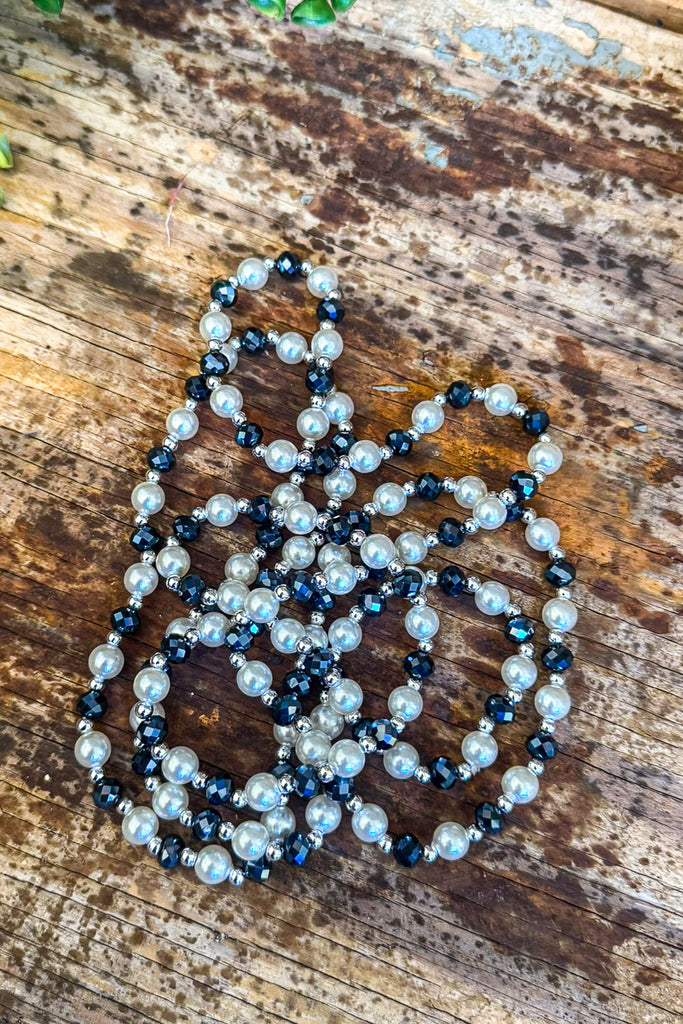 Just As Classic Pear Necklace - Graphite