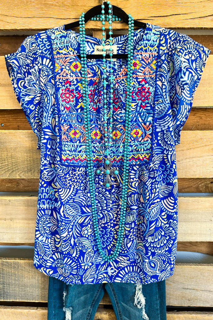 Bunches Of Love Top - Royal