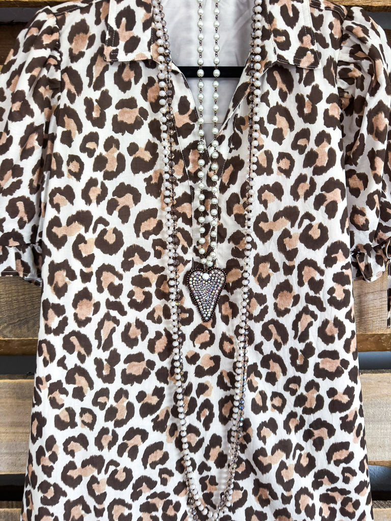 Magnetic Connections Dress - Animal - 100% COTTON