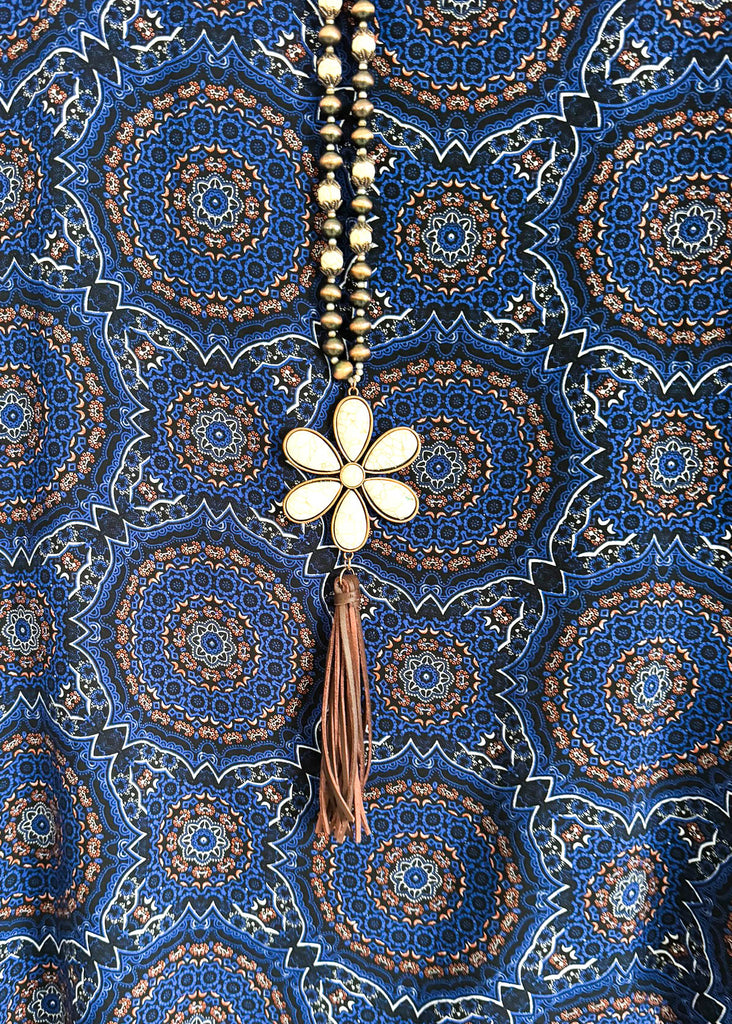 Caught My Eyes Tunic - Blue - SALE