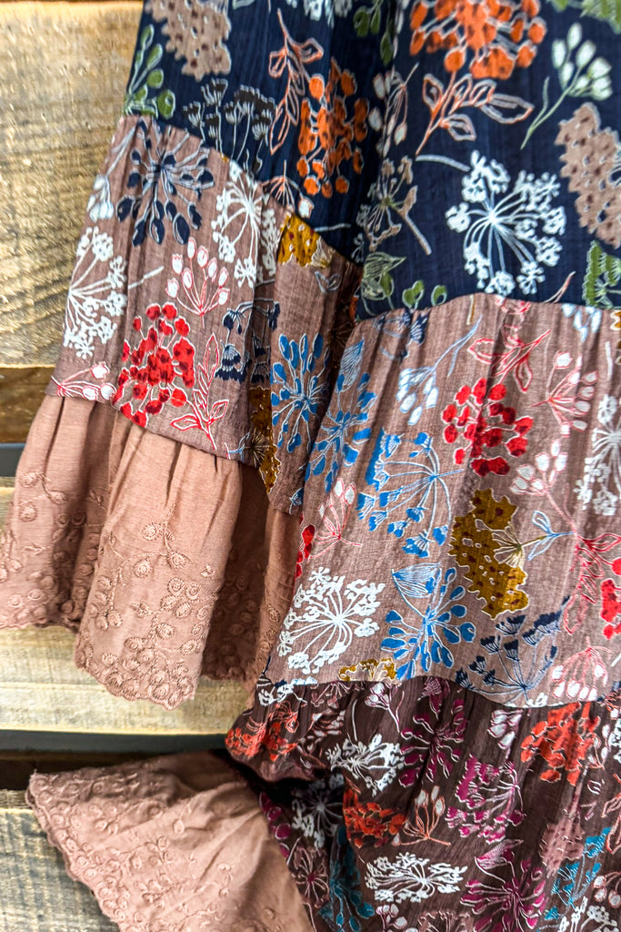 Unforgettable Moment Tunic/Dress - Navy (Size 12-16)