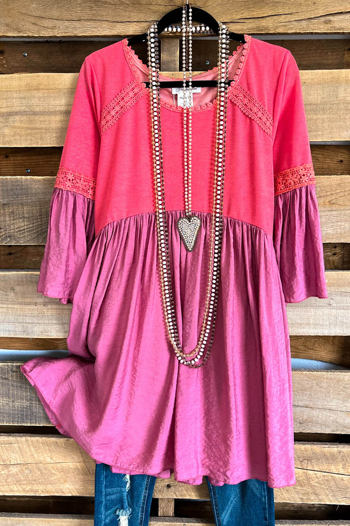 This Side of Paradise Dress - Mauve - SALE