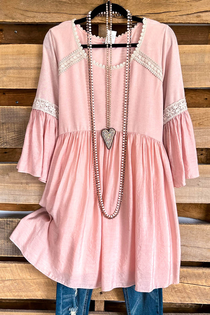 This Side of Paradise Dress - Peach