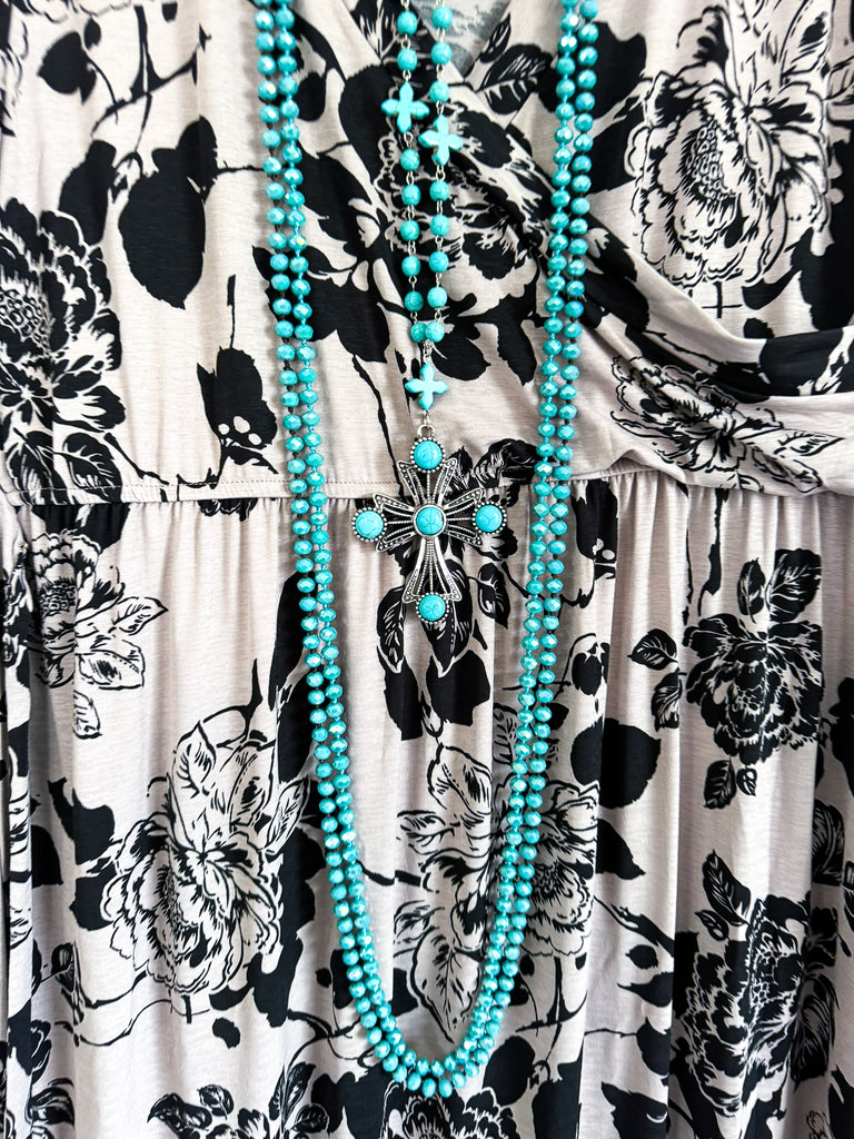 Sash Around Maxi Dress - Taupe