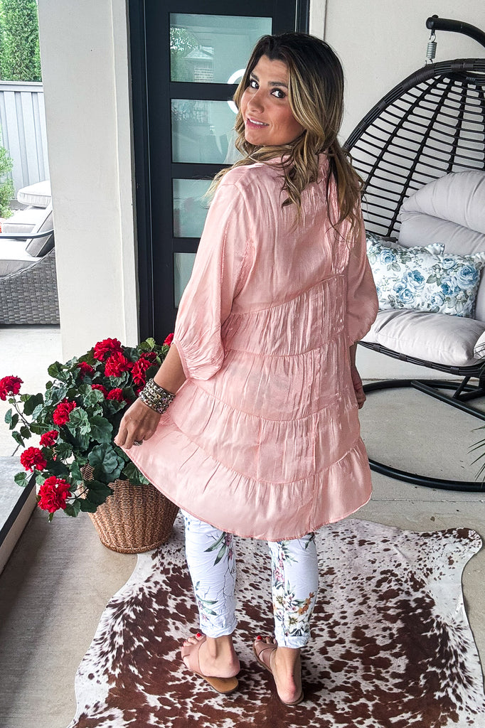 Venice Visions Tunic - Peach