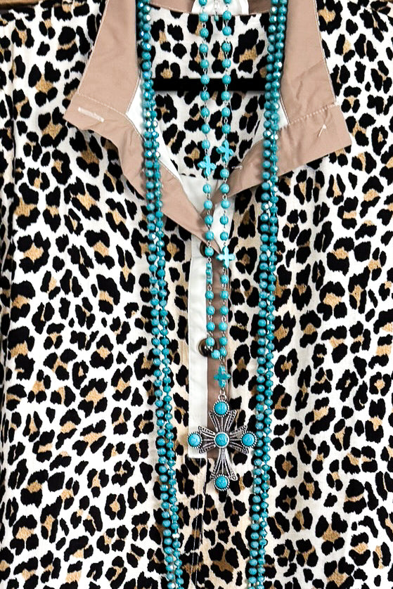 Prowling Around Tunic Dress - Camel