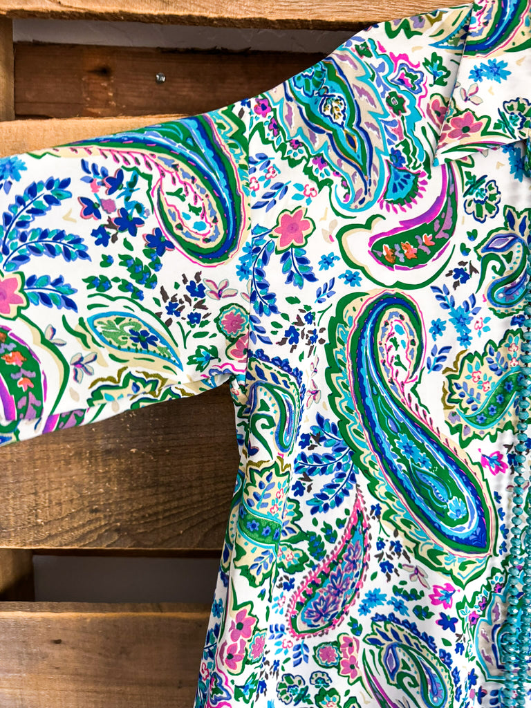 Radiant Mirage Tunic - Green - SALE