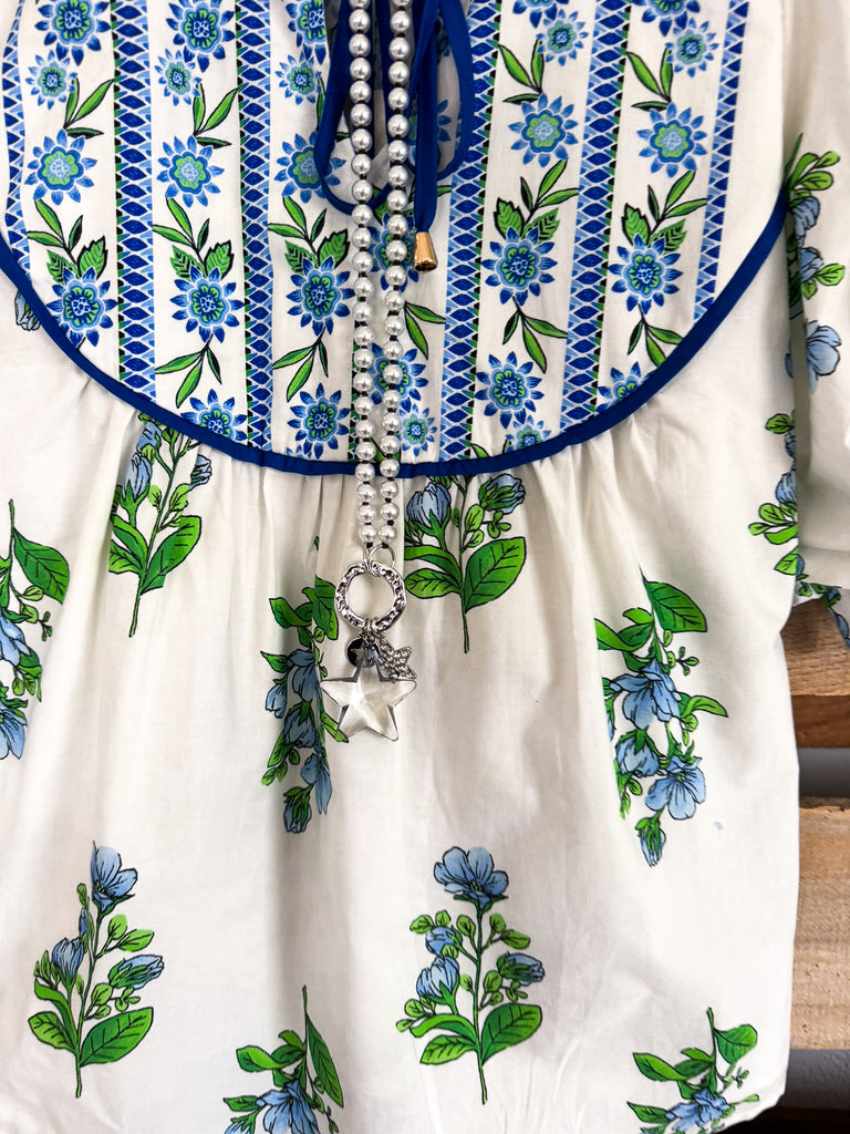 Ivory Horizon Top - Off White - 100% COTTON (S-M-L)