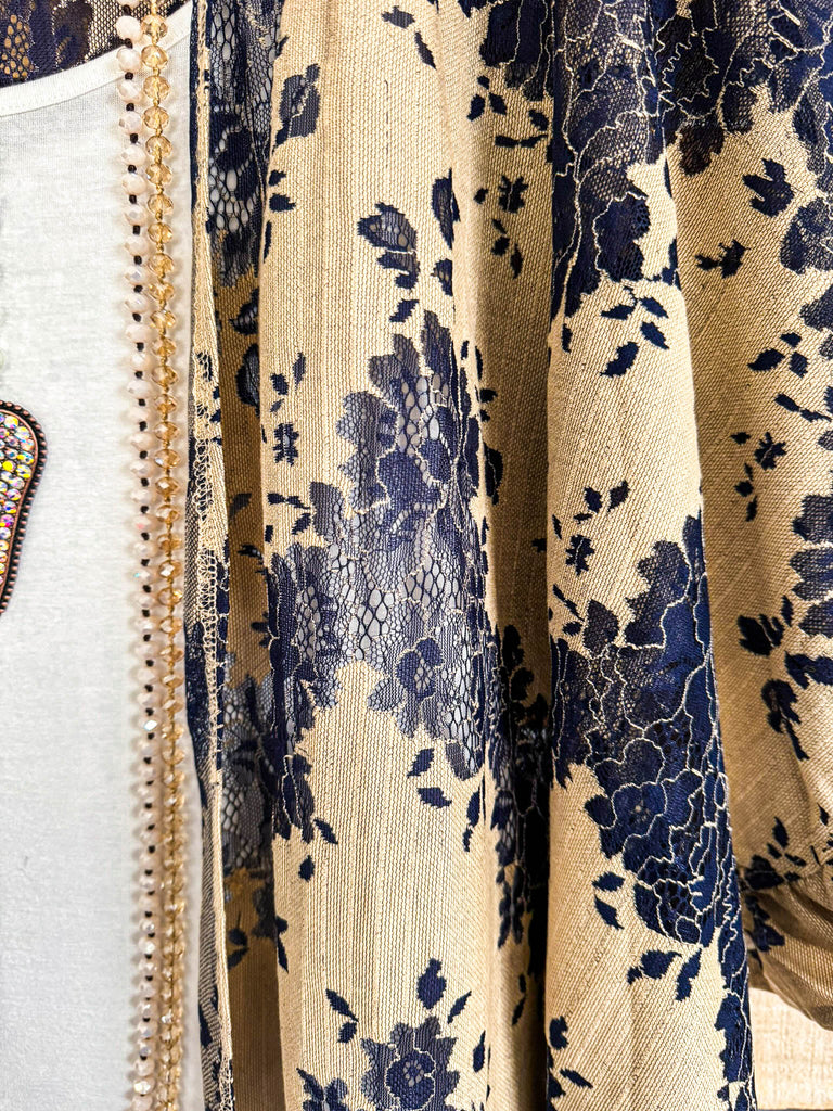 Everything Is Alright OVERSIZED Kimono - Mocha - SALE