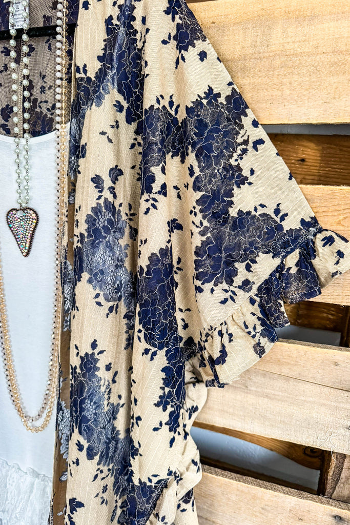 Everything Is Alright OVERSIZED Kimono - Mocha - SALE