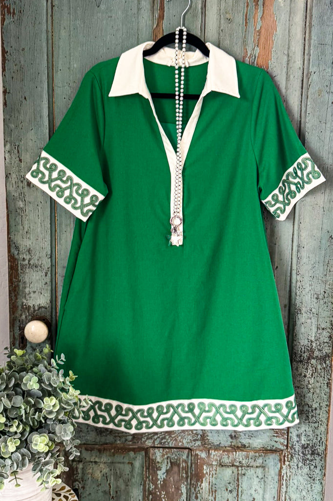 Looking Impressed Dress - Green