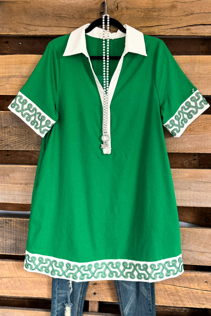Looking Impressed Dress - Green