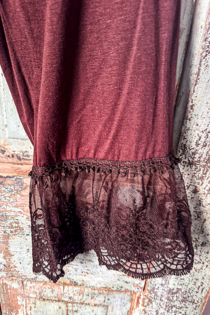 Come Along Capris - Brown