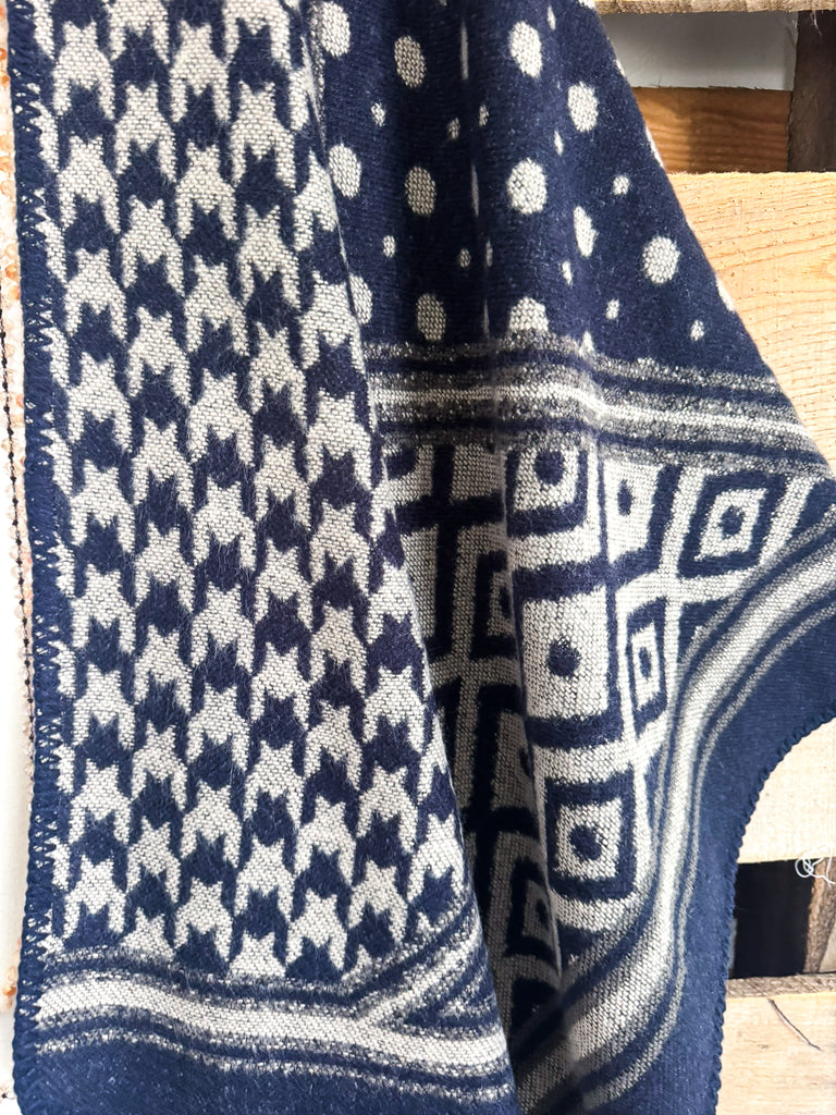 Magical Nights Poncho - Navy