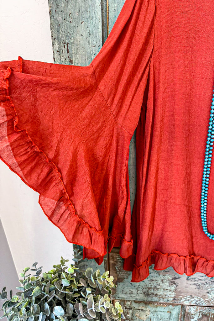 Good Grace Tunic - Rust