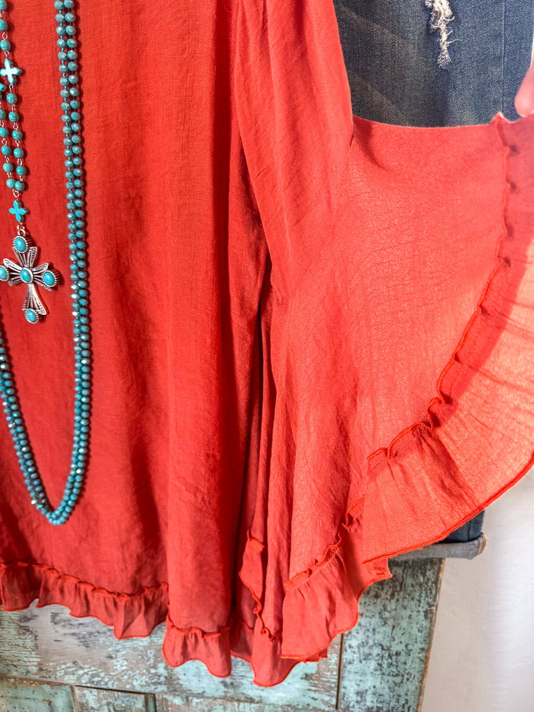 Good Grace Tunic - Rust