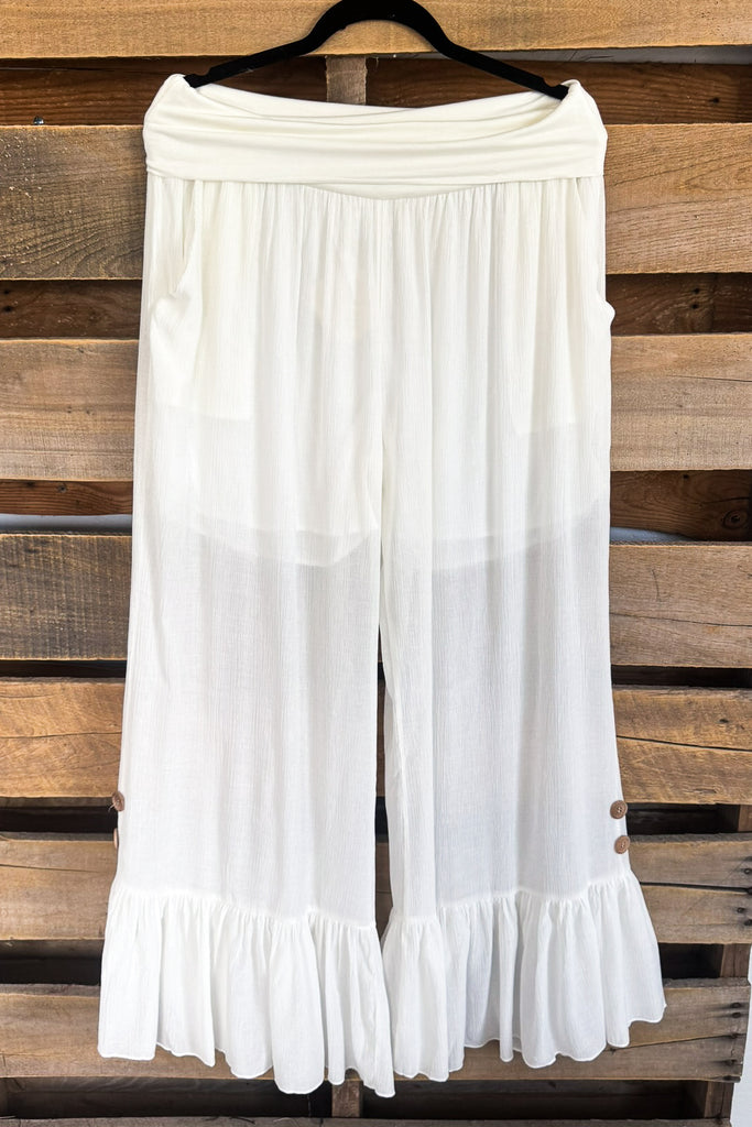 Soft Embrace Pants - White