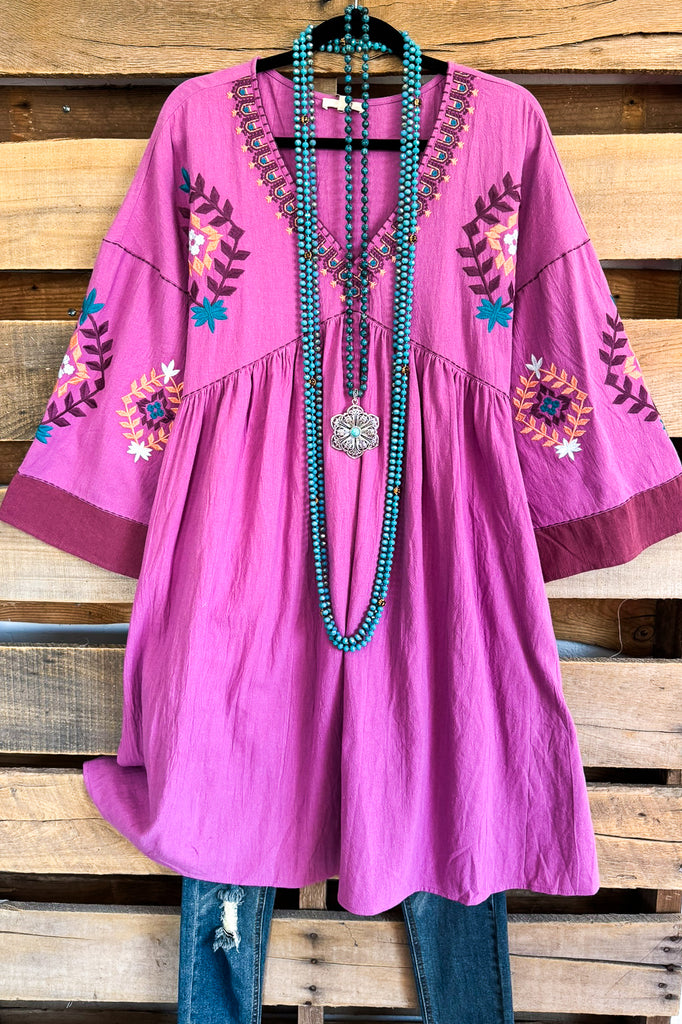 More Days Like This Dress - Orchid - 100% cotton