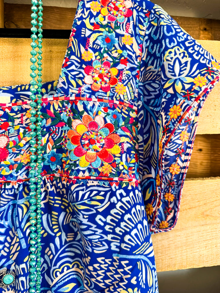 Blooming With Destiny Top - Royal