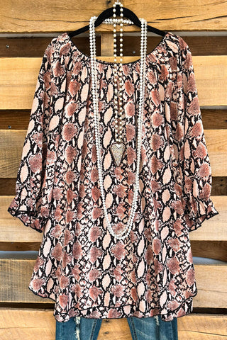 Finally Here Tunic - Taupe