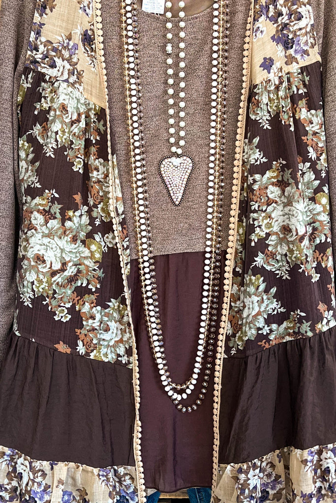 Generating Greatness Vest - Beige-Brown