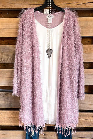 AHB EXCLUSIVE: Embracing Love Lace Cardigan - Beige/Leopard Rose