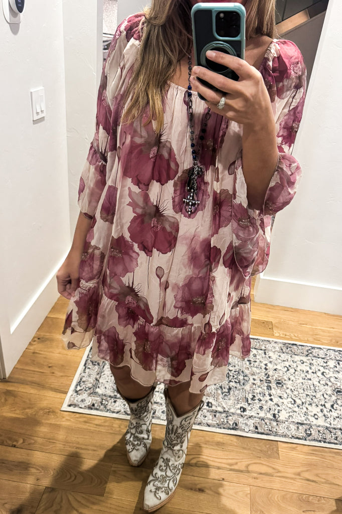 La Dolce Vita Italian Silk Dress - Made in Italy