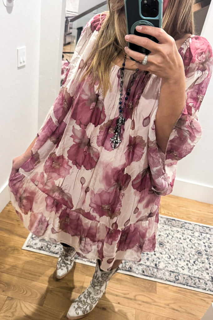 La Dolce Vita Italian Silk Dress - Made in Italy