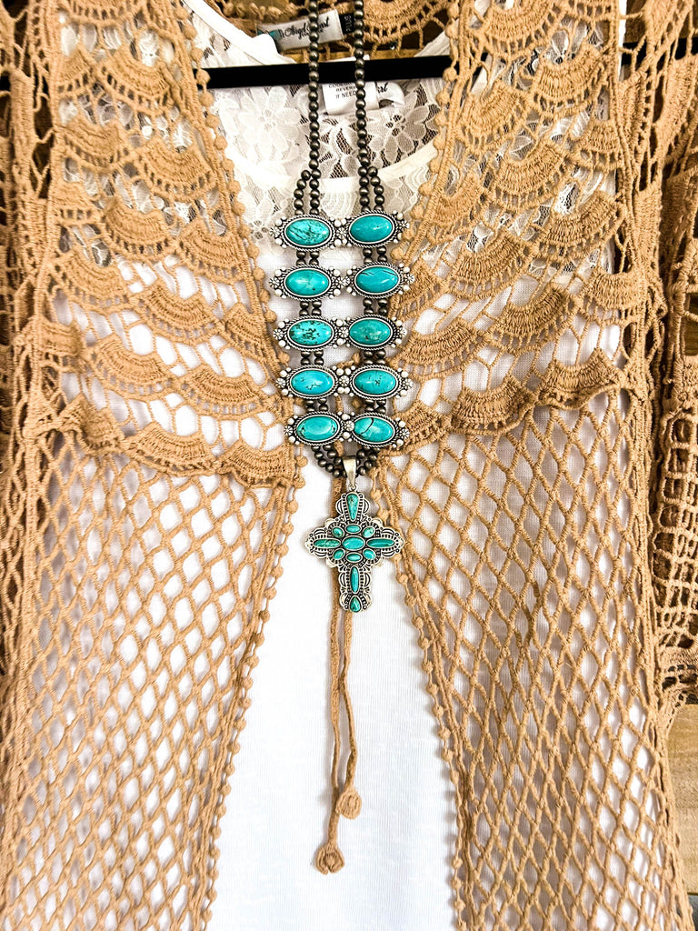 AHB EXCLUSIVE: The Chosen And Beautiful Cardigan - Taupe - 100% COTTON