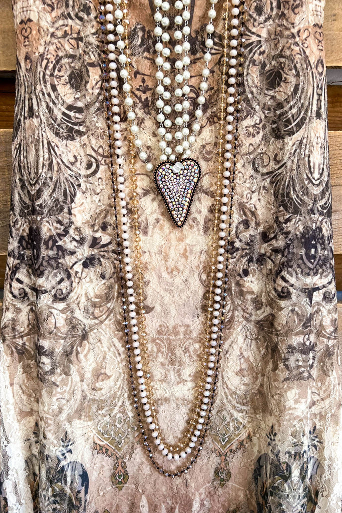 AHB EXCLUSIVE: Love is Alive Tunic - Beige/7TP