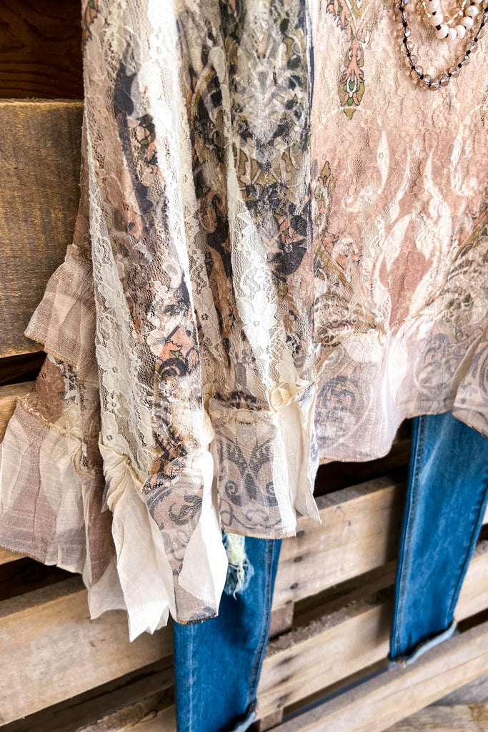 AHB EXCLUSIVE: Love is Alive Tunic - Beige/7TP