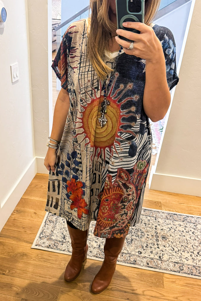 Sole d’Arte Italian Tunic Dress - Made in Italy