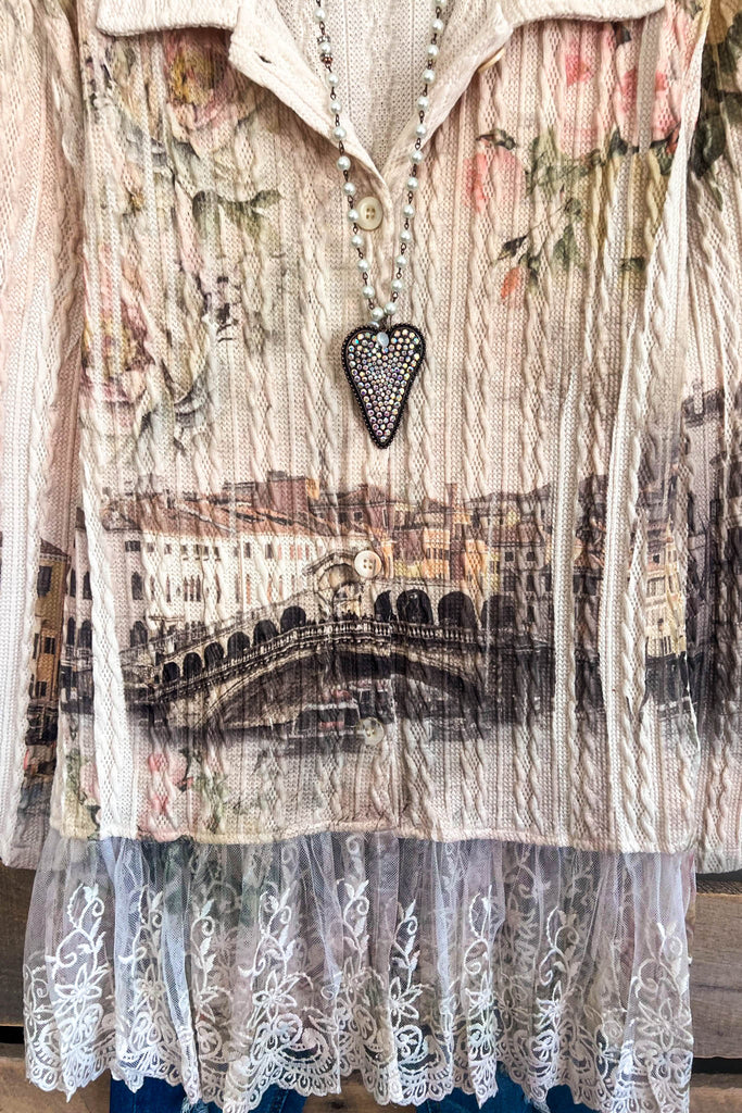 AHB EXCLUSIVE: Easy Come, Easy Go Sweater Jacket - Venice - SALE