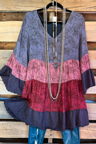 Extender: Slip on Tank/Tunic - Antique Blue