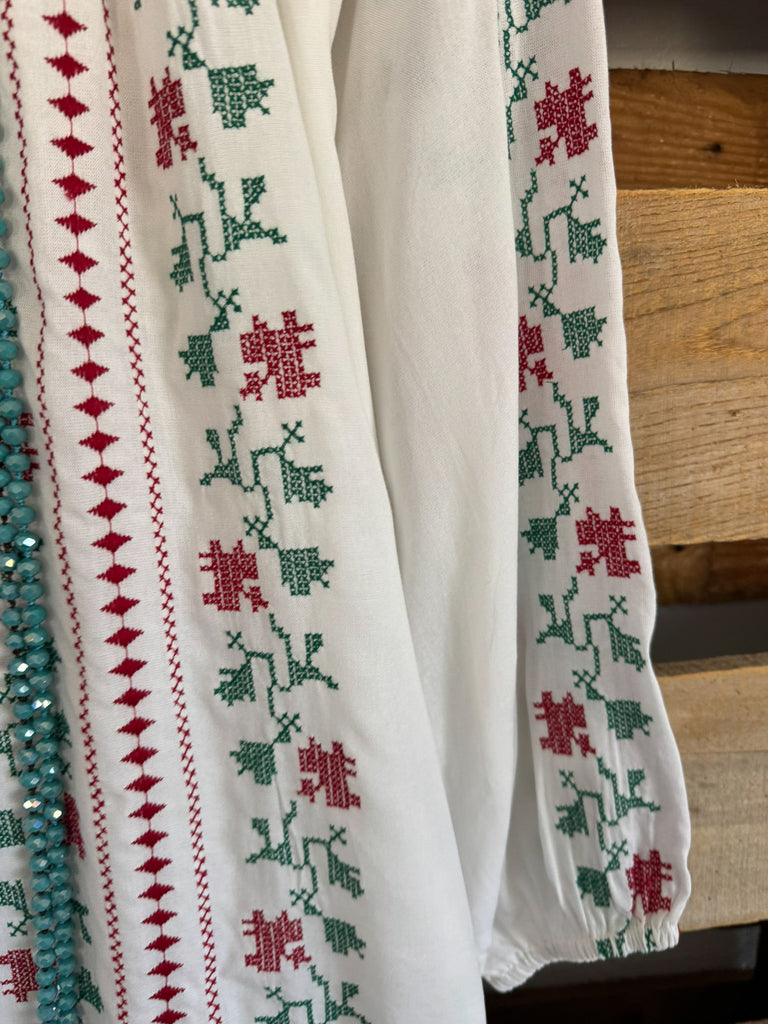 Tis The Season Top - White